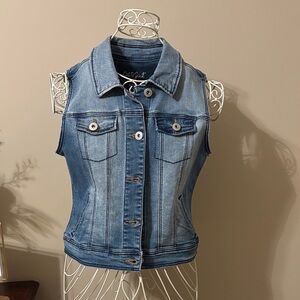 Cat & Jack Blue Denim Vest